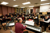 Hudební výchova je důležitou součástí výuky v Ridley College