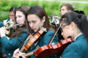 Hudba je důležitou součástí studia na škole Rothesay Netherwood School v Rothesay, Nový Brunšvik