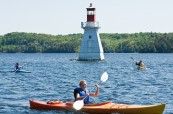 Soukromou střední školu najdeme u jezera, Rosseau Lake College, Rosseau, Ontario, Kanada