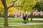 Kampus střední soukromé školy Ridley College, St. Catharines, Ontario, Kanada