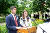 Na střední soukromé škole se studenti naučí pronášet veřejné projevy, Rothesay Netherwood School v Rothesay, Nový Brunšvik